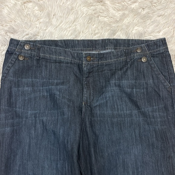 VF jeanswear wide leg jeans size 18 - Picture 3 of 6